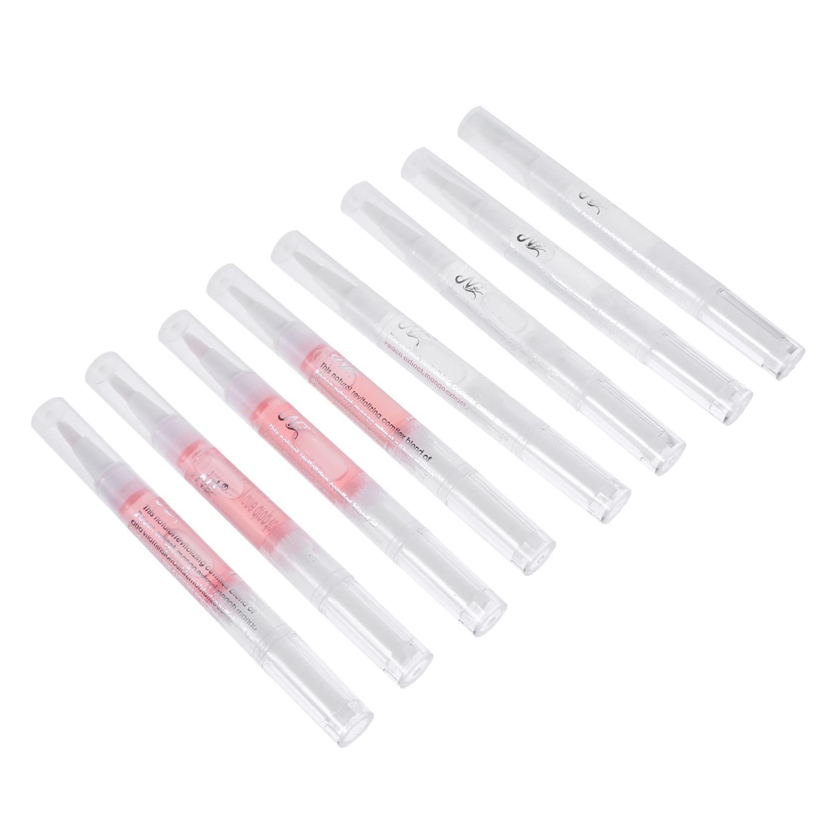 2 Series Aceite Cutículas Nutritivo Bolígrafo Y Manicura Revitalizador De Cutículas Hidratación Y Cuidado 8 Piezas X 2