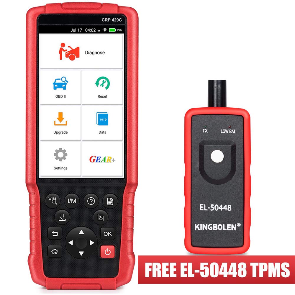 Buy LAUNCH CRP429C Car Diagnostic OBD2 Scanner ENG TCM ABS SRS with Oil