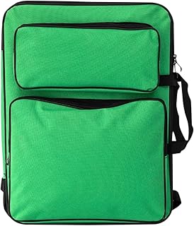 GIYXHU Bolsa Portafolios De Arte Bolsa for Tablero de Dibujo, Mochila for Pintar, bocetos de Viaje, Herramientas de Dibujo, Suministros de Arte for Pinturas de Artistas, 1 Uds.(Green)