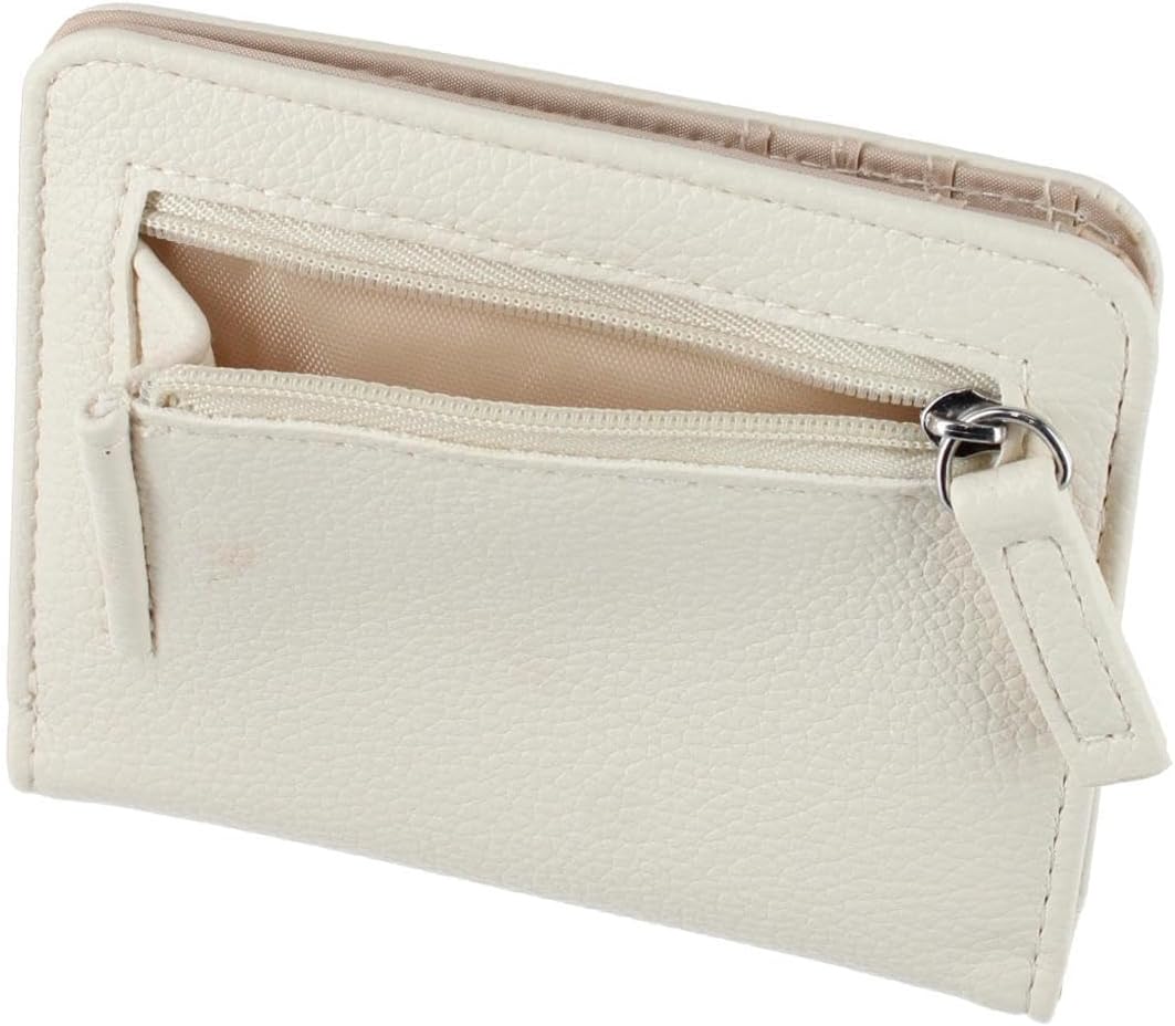 CTM Women's Mini Organizer Wallet, Birch - Image 5