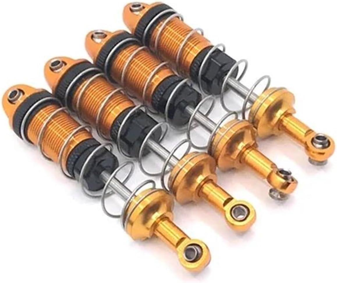 RC Spare Part for HB ZP1001 ZP1002 ZP1003 ZP1004 ZP1005 ZP1009 ZP1010 ZP1006 ZP1007 ZP1008 Metal Shock Absorber Damper 1/10 rc Car Upgrade Parts(Gray)