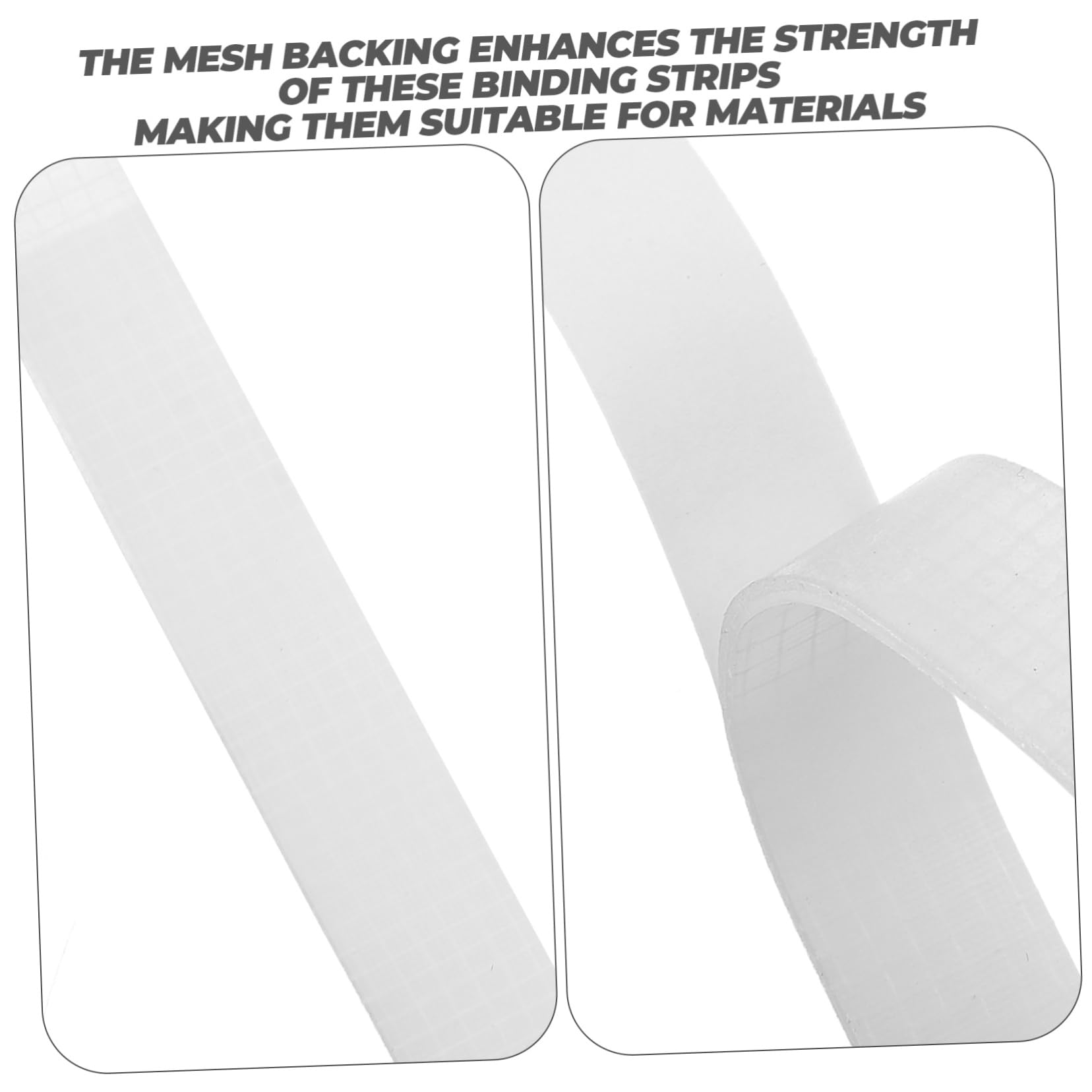 Gatuida 5 Series Cinta Adhesiva Con Malla Para Encuadernación Tiras Prácticas Para Reparación De Libros Documentos Y Álbumes Adhesivo Resistente Para Oficina Y Manualidades 30 Piezas X 5
