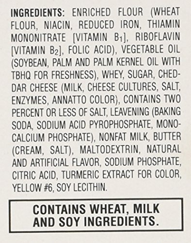 Keebler, Club & Cheddar Sandwich Crackers, 8 Count, 10.4Oz Tray (Pack Of 4) #TOP4