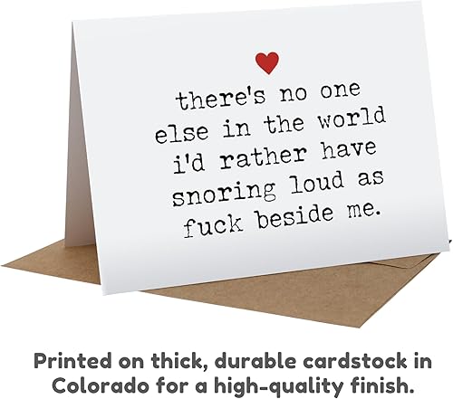 Miniatura 4 de Sleazy Greetings Divertida tarjeta del día de San Valentín para él, tarjetas de aniversario para marido, tarjeta de cumpleaños inapropiada para