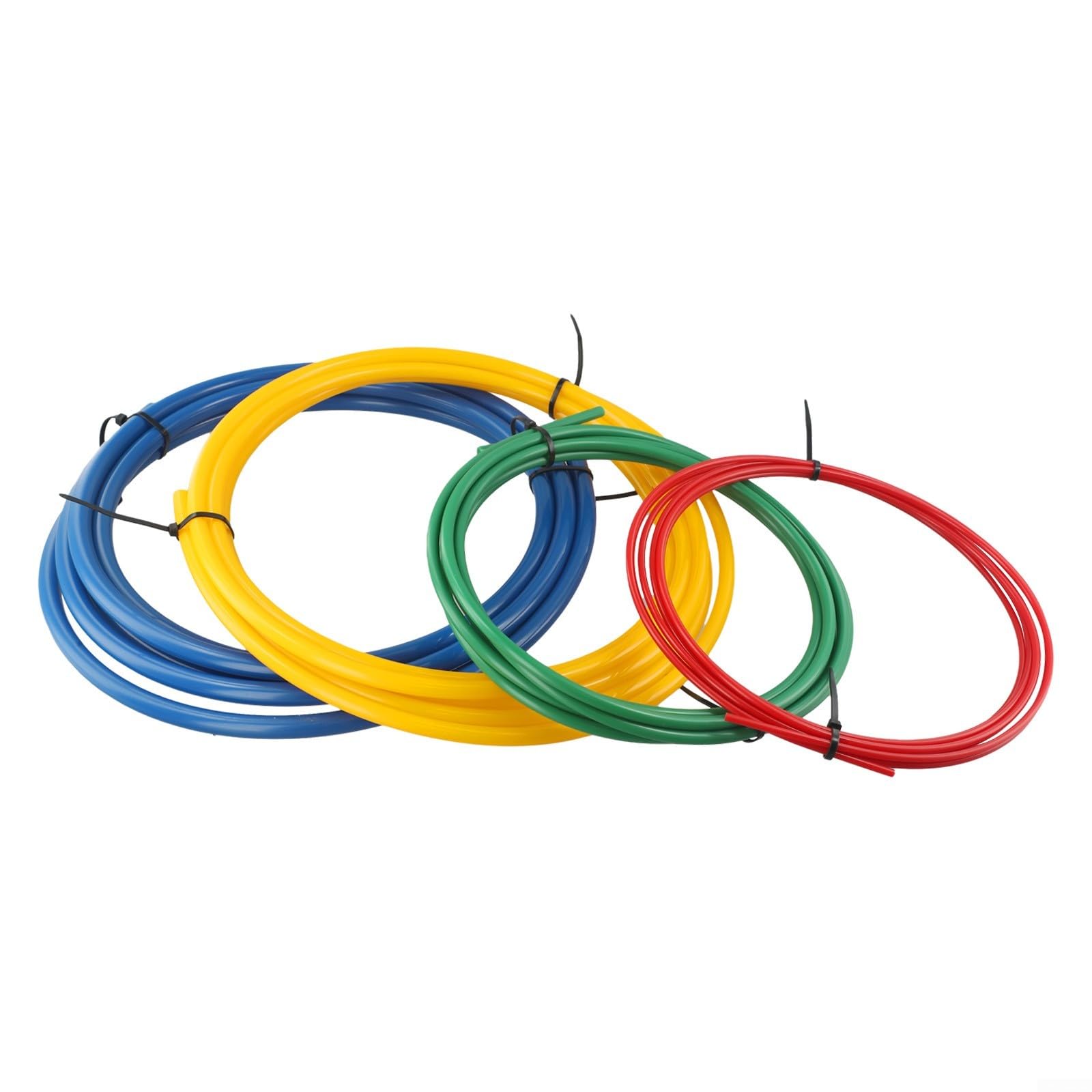 Kit de ressort à cintrer pour tube AC, tuyau en cuivre interne pour climatisation, aide à courber la ligne de réfrigération en plastique PE, pour HVAC avec 4 tailles