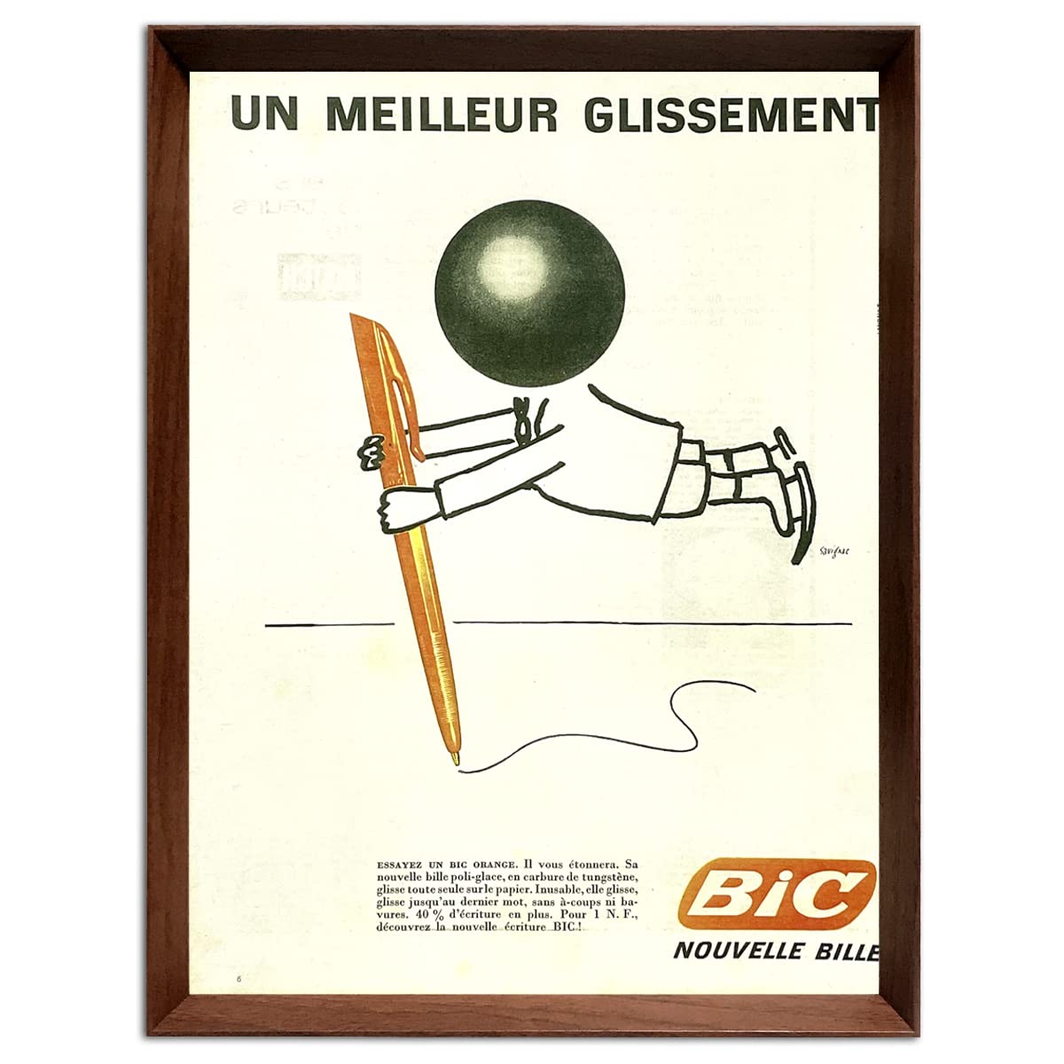BiC ボールペン サヴィニャック 1960年代 フランス ヴィンテージ サヴィニャック Bic ボールペン 1960年代 フランス ヴィンテージ