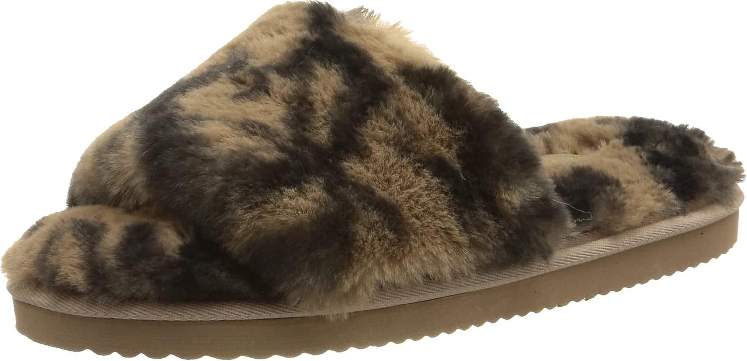 flip*flop Women’s Slidefur 2 Tone Slippers