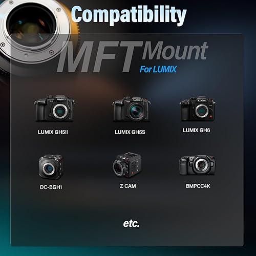 Miniatura 7 de SIRUI Night Walker T1.2 - Juego de lentes Cine de 0.94 pulgadas, 1.78 pulgadas, 1.79 pulgadas, 1.79 pulgadas, lente de enfoque manual de gran