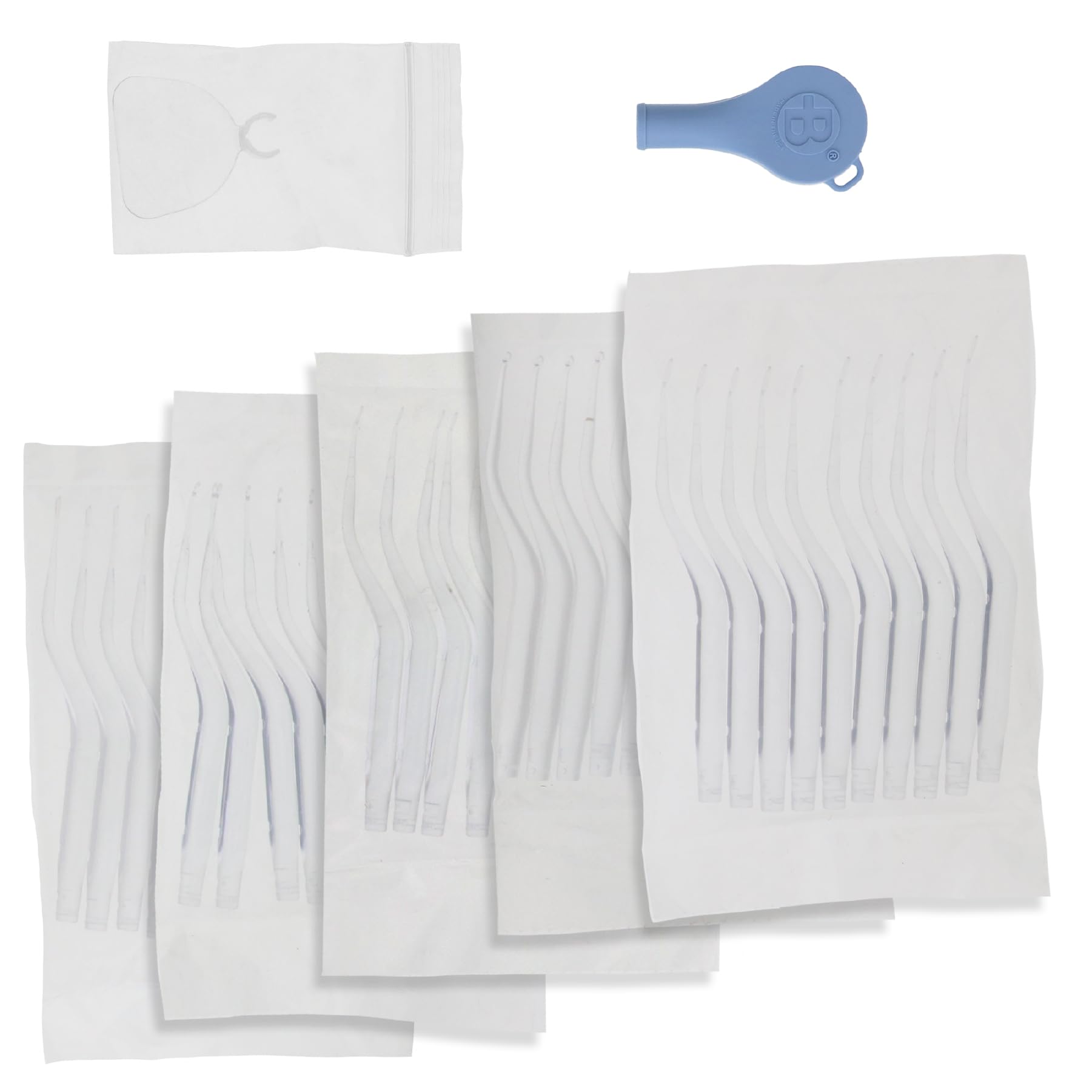 Bionix - ClearLook Lighted Ear Curette Variety Pack, Convenient & Easy-to-Use, Single-Use (50 Count)