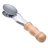Musical Spoons Percussion Instrument with Wooden Handle, 8 Inch