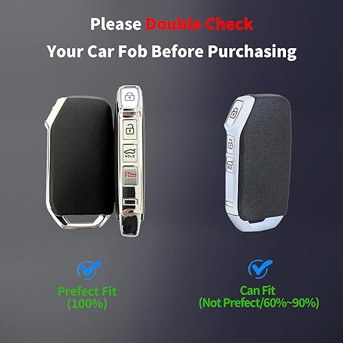 Miniatura 2 de BE - Funda para llavero KIA, protector de silicona para llavero Kia, accesorio para automóvil compatible con Ceed Cerato Forte NIRO Seltos Sorento