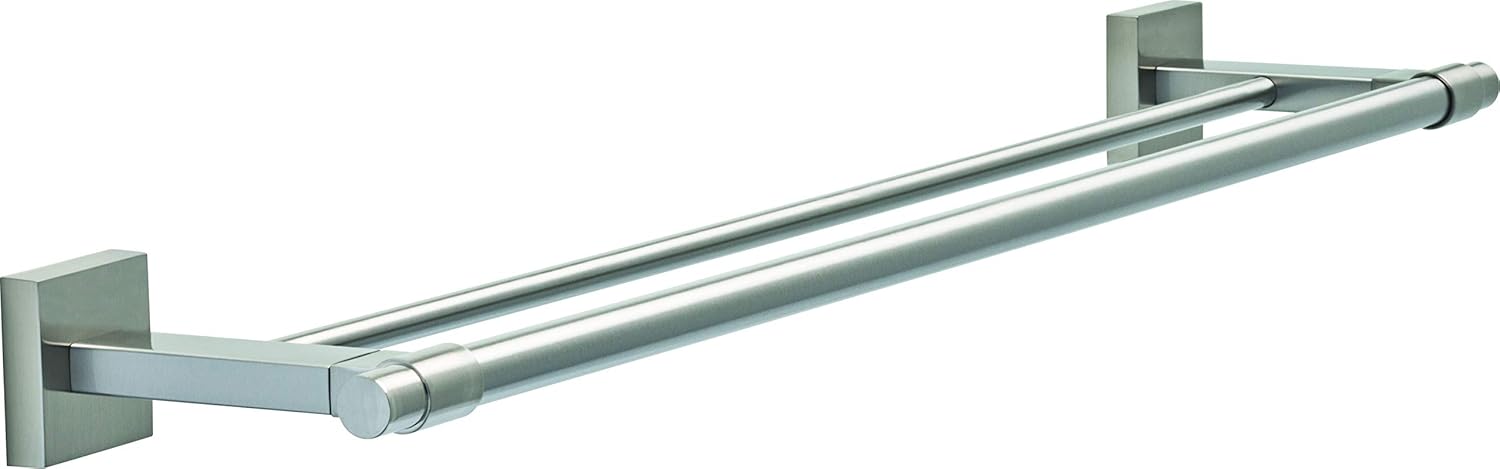 Franklin Brass MAX25-SN Maxted 24" Double Towel Bar in Brushed Nickel
