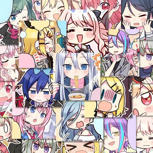 100 Autocollants Projects Sekais Rui – Stickers Vinyle Imperméables Pour Ordinateur, Bouteille, Skateboard