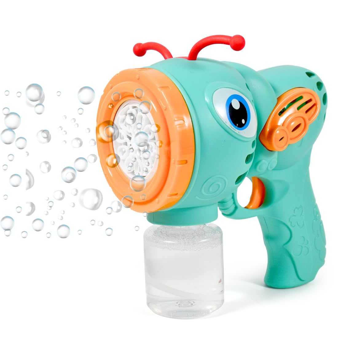 VikriDA Bubble Gun Machine for Kids Toddlers | 5000+ Bubbles Per Minute | Leak-Proof, Automatic Space Bubble Blower with Led Light - Yellow (B0CZ3ZB6T8) Amazon Price History, Amazon Price Tracker