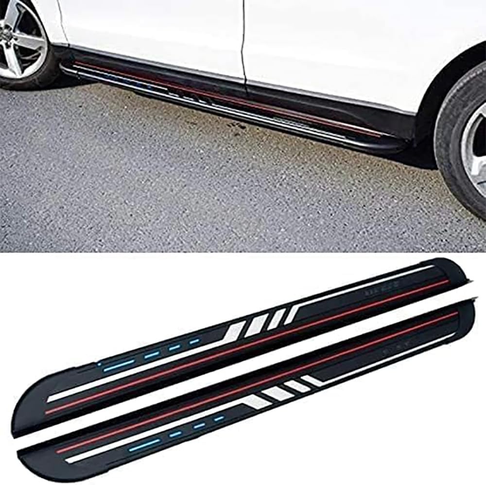 Falda lateral de extensión para Ford Ecosport, estribos con protección antirasguños