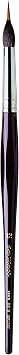 da Vinci Watercolor Series 5519 Maestro Paint Brush, Long Needle-Sharp Liner Kolinsky Red Sable with Kazan Squirrel Body, Size 12 5519-12