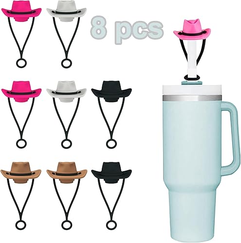 Fundas de pajilla, cubiertas de punta de paja de silicona, tapas de paja a prueba de polvo, cubierta protectora suave de silicona reutilizable para