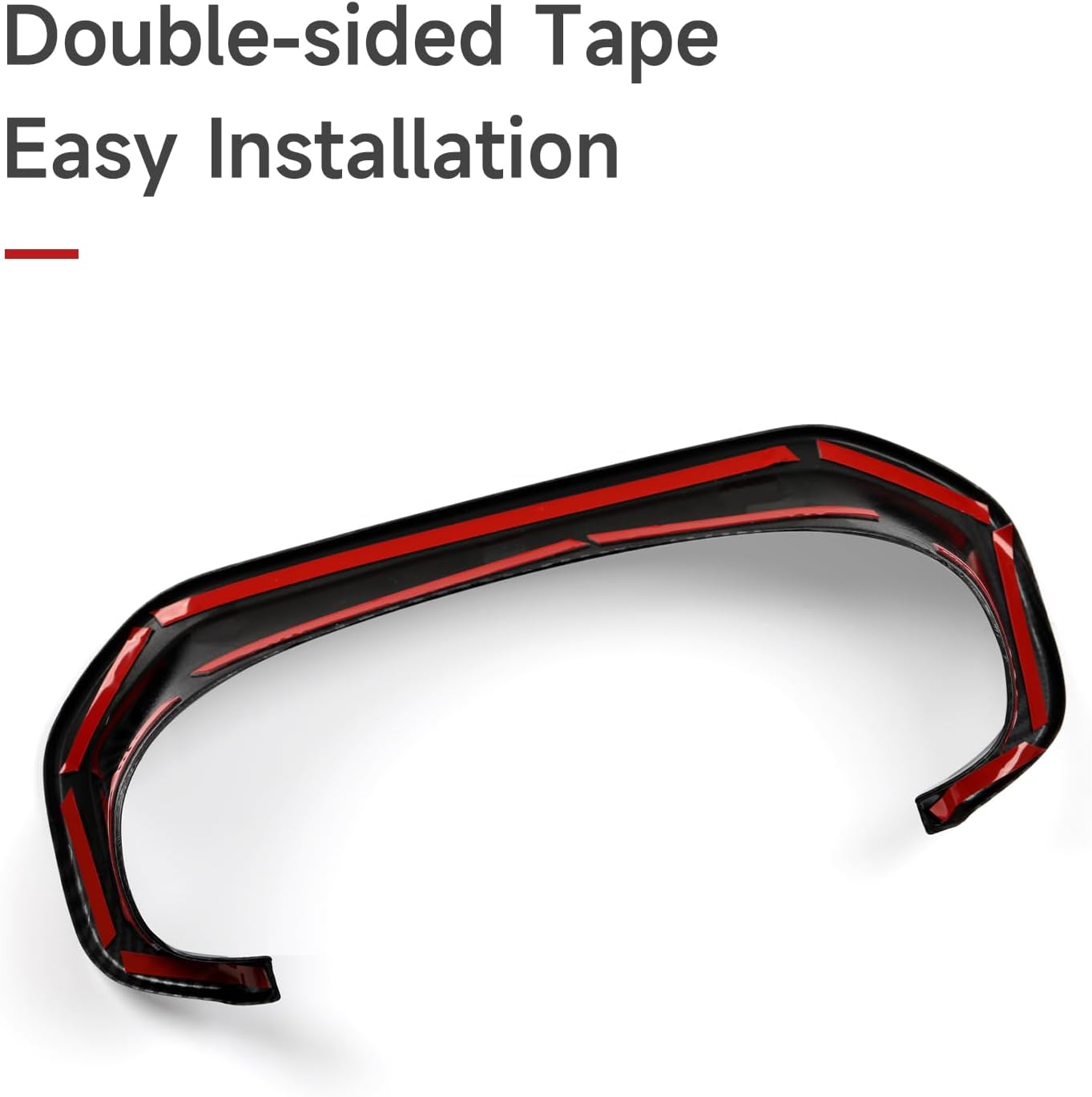 Car Carbon Fiber Speedometer Surround Sticker Decal Trim Cover Interior Decoration for Ford Bronco Sport 2021 2022 2023 2024 2025 Accessories