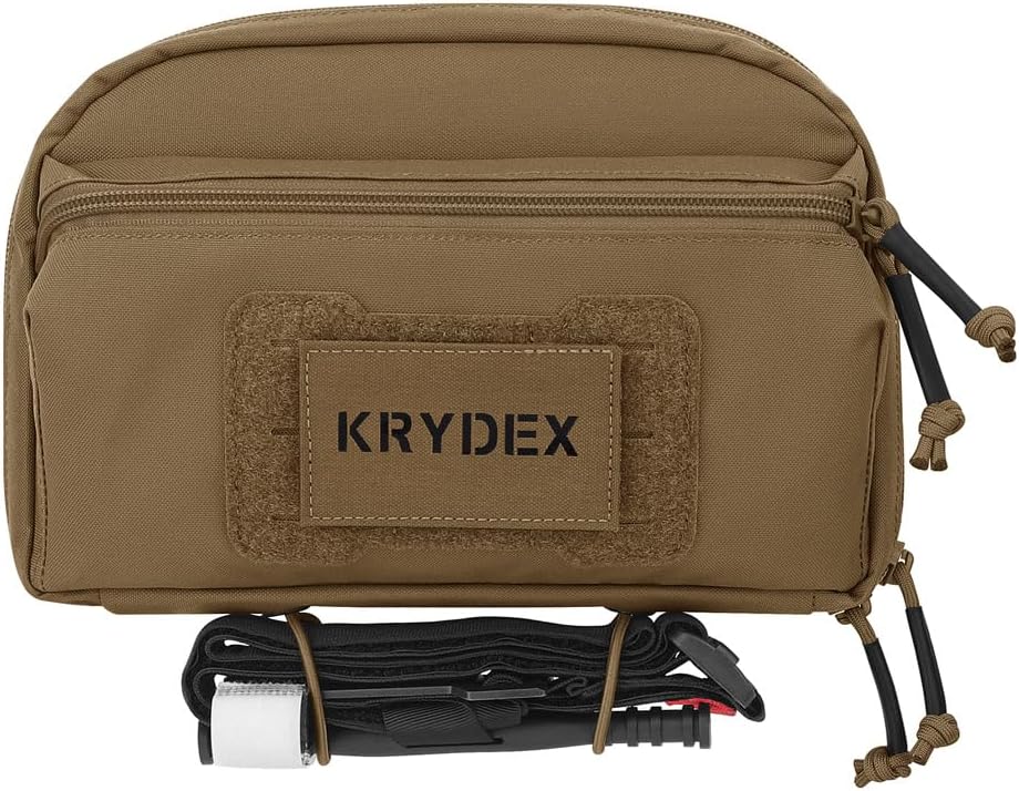 KRYDEX Tactical Admin Pouch with Molle GP Pouch Modular Pouch Utility Fanny Pack for Vest and Chest Rig