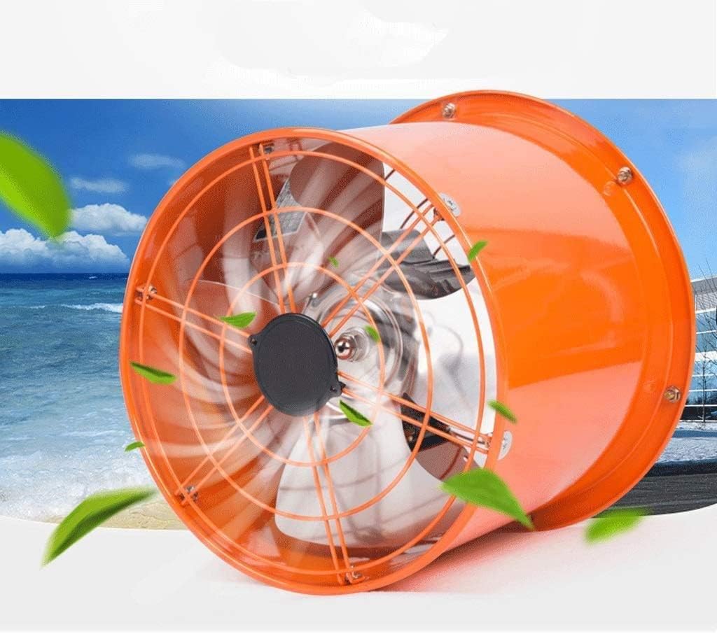 Cylinder Exhaust Fan,Utility Blower Portable High Velocity Utility Blower with Wall Type Range Exhaust