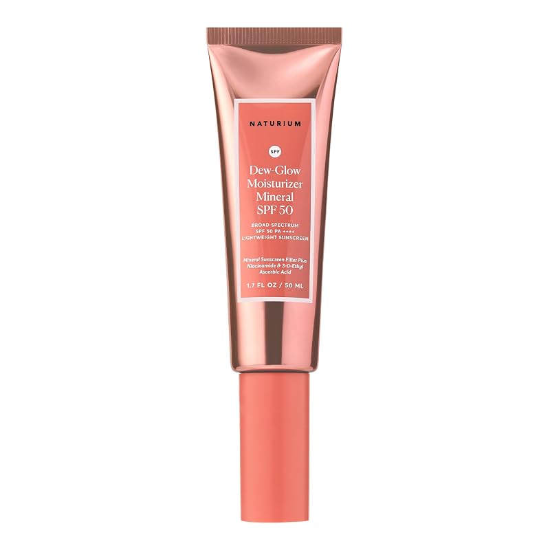 Naturium Hidratante facial mineral FPS 50 Dew-Glow, 50 mL