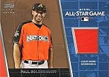 2017 Topps Update All Star Stitches Gold #ASRPG Paul Goldschmidt Jersey 15/50 Baseball Trading Card