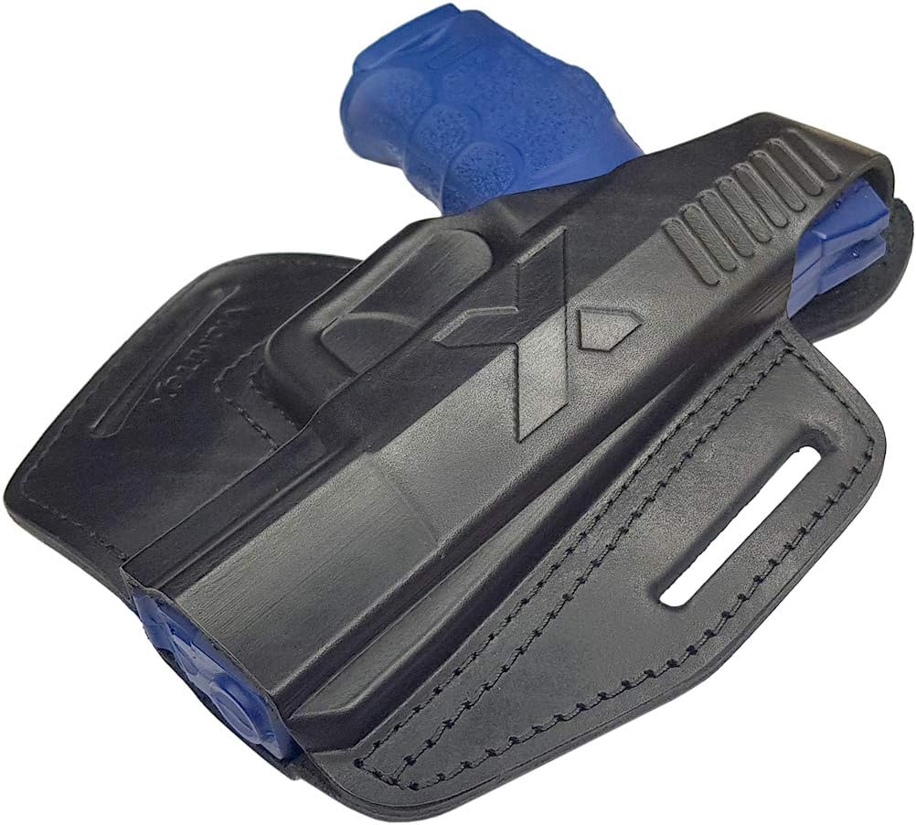 VlaMiTex B5 Leather Pistol Holster Fits H&K VP9 VP40 SFP9 Black