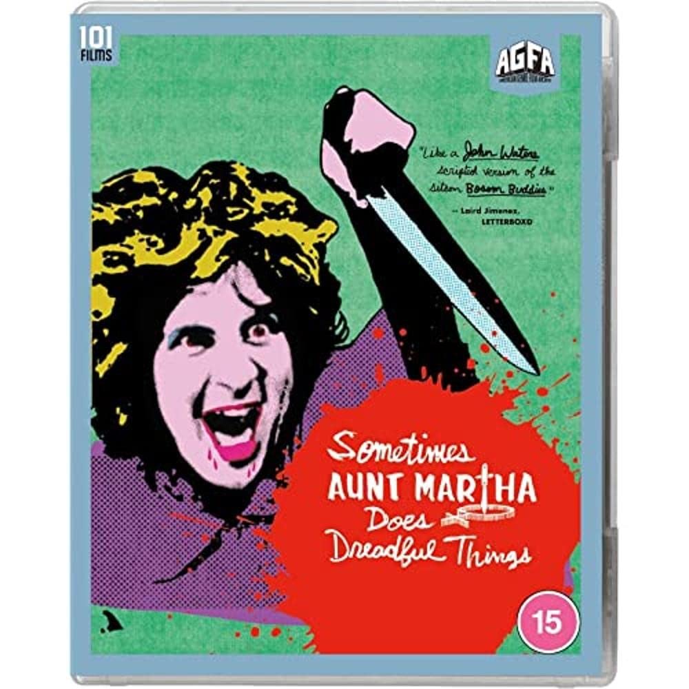 Sometimes Aunt Martha Blu-ray AGFA edición coleccionista de cine de terror de culto de 1971