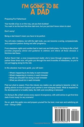 Seksok Hall, David I’M Going To Be A Dad!: The Ultimate Pregnancy Handbook For First-Time Fathers: How To Become The Best Partner — Pregnancy Tips And Insights For ... Handbook: A Guide For First-Time Fathers) thumb #1