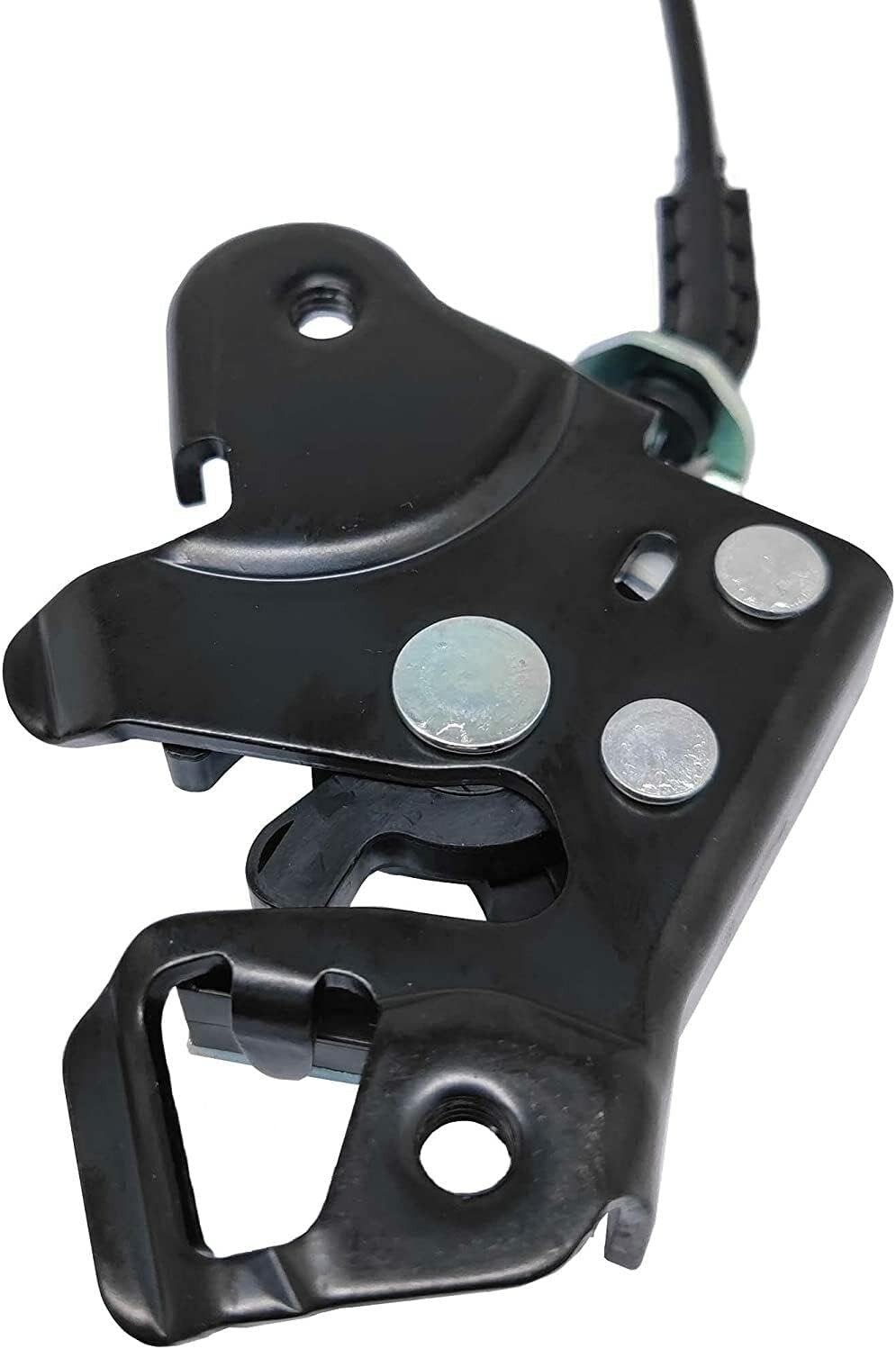 Power Door Lock Actuator w/Handle & Cable Fits for 1992-2009 Ford E150 E250 E350 Rear Right (Passenger Side) Hinged Door, Replaces OEM 6C2Z-15264A01-AA, 72255