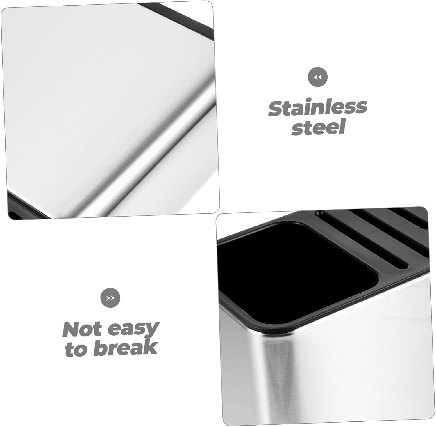 DECHOUS Kitchen Utensil Organizer Spoon Holder Cutter Holder for Easy Storage Kitchen Utensil Container for Knives Forks and Spatulas Design