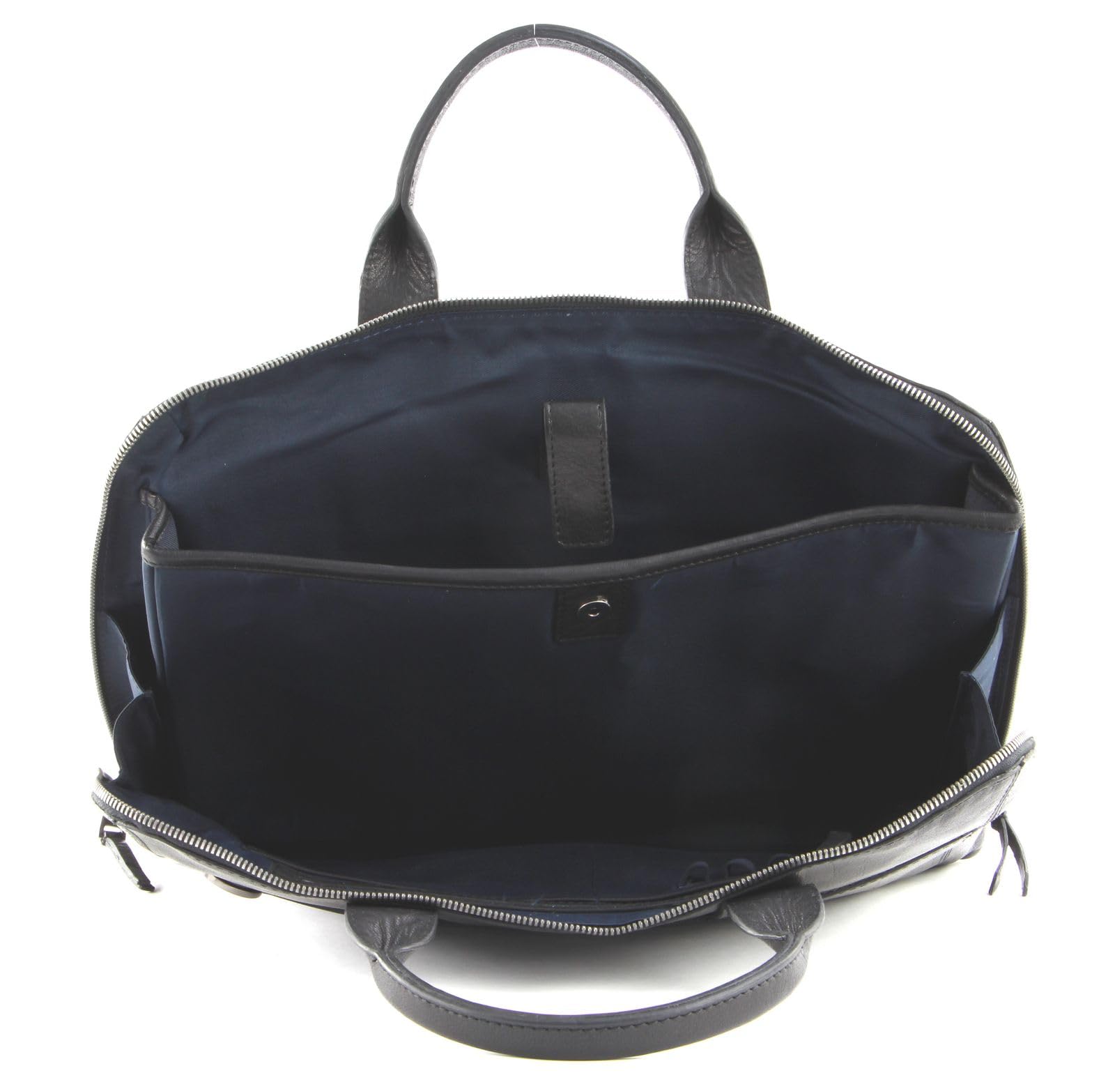 SADDLER maletín bolso bandolera con compartimento para portátil Gustav Computer Bag Black negro