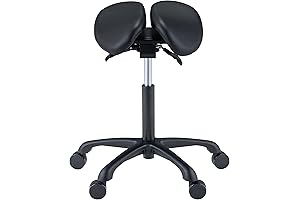 Master Massage Berkeley Ergonomic Split Saddle Stool