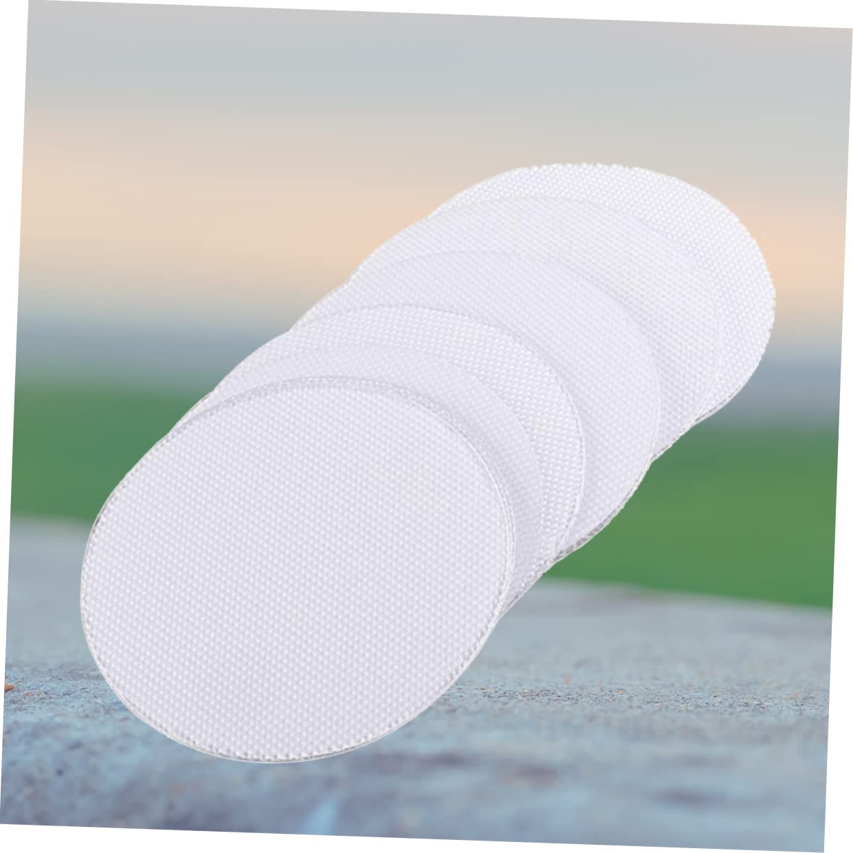 WOONEKY 60 Piezas calcomanías de Forma Redonda Adhesivos para bañera Antideslizante bañera Adhesivos Antideslizantes para bañera Tiras de Seguridad para el baño Antideslizante