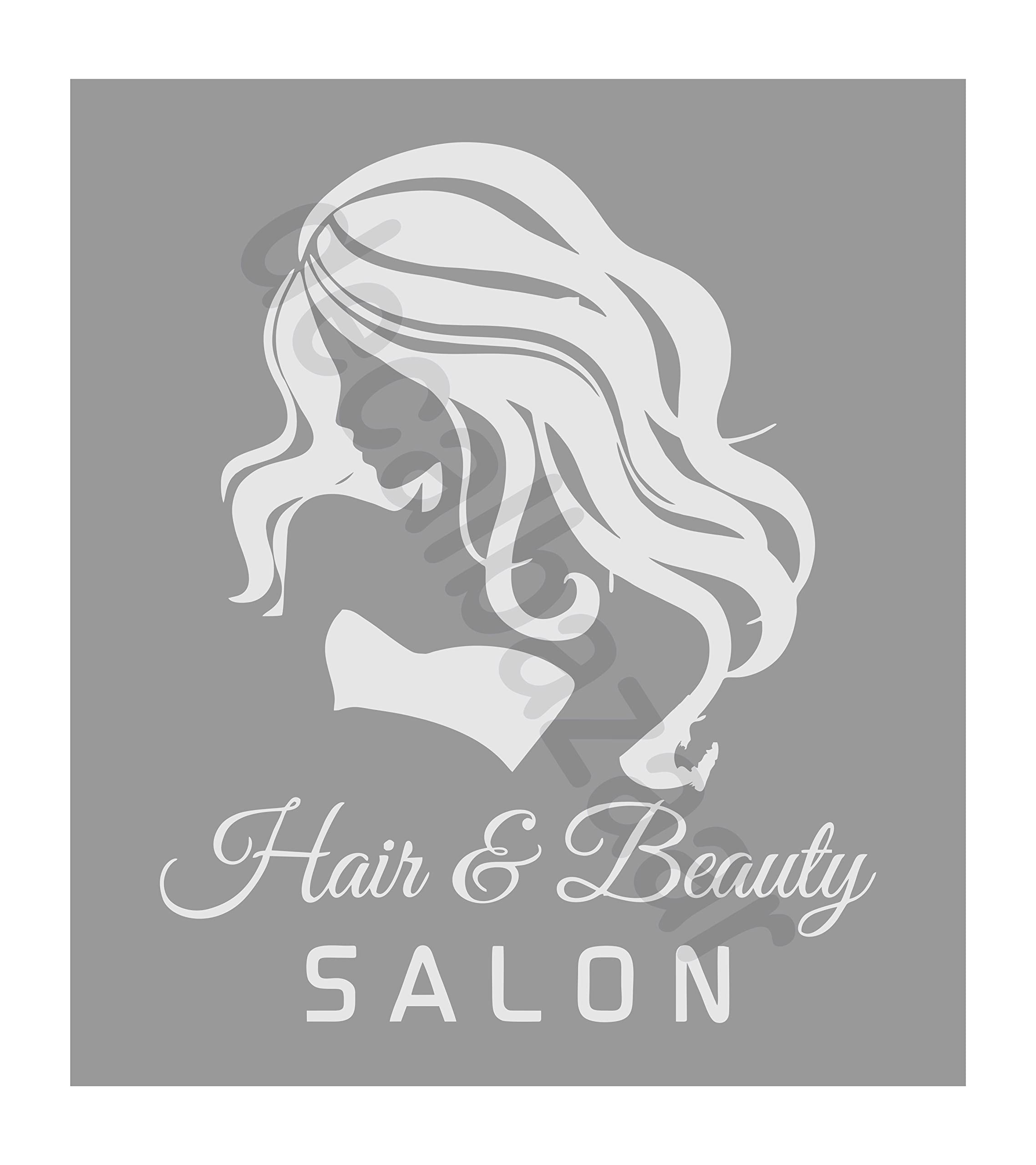 decalbazaar Vinyl Hair & Beauty Salon Beautiful Woman Wall Glass Sticker 6 x 5 Inches White (B09MJH5XLW) Amazon Price History, Amazon Price Tracker