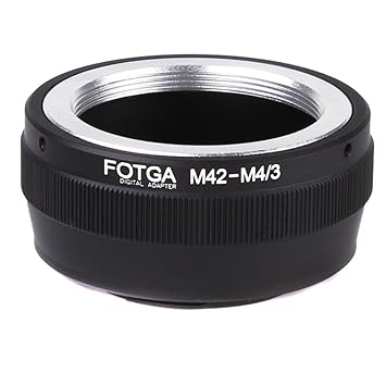 Docooler Fotga Adapter Ring for M42 Lens to Micro 4/3 Mount Camera Olympus Panasonic DSLR Camera