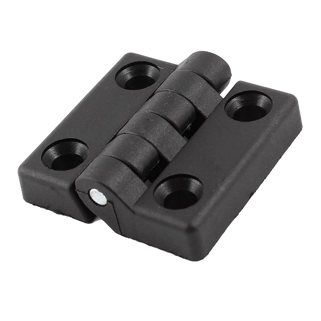 Uxcell Black Sourcingmap 50Mm X 48Mm Two Leaves Plastic Bearing Butt Hinge For Door