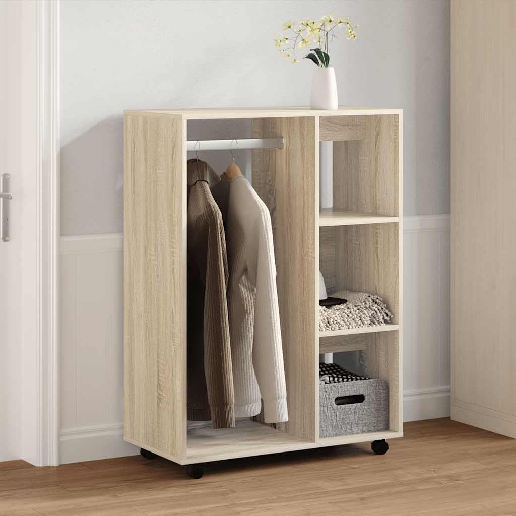 vidaXL Armario Madera de ingeniería Color Roble Sonoma 80x40x110 cm