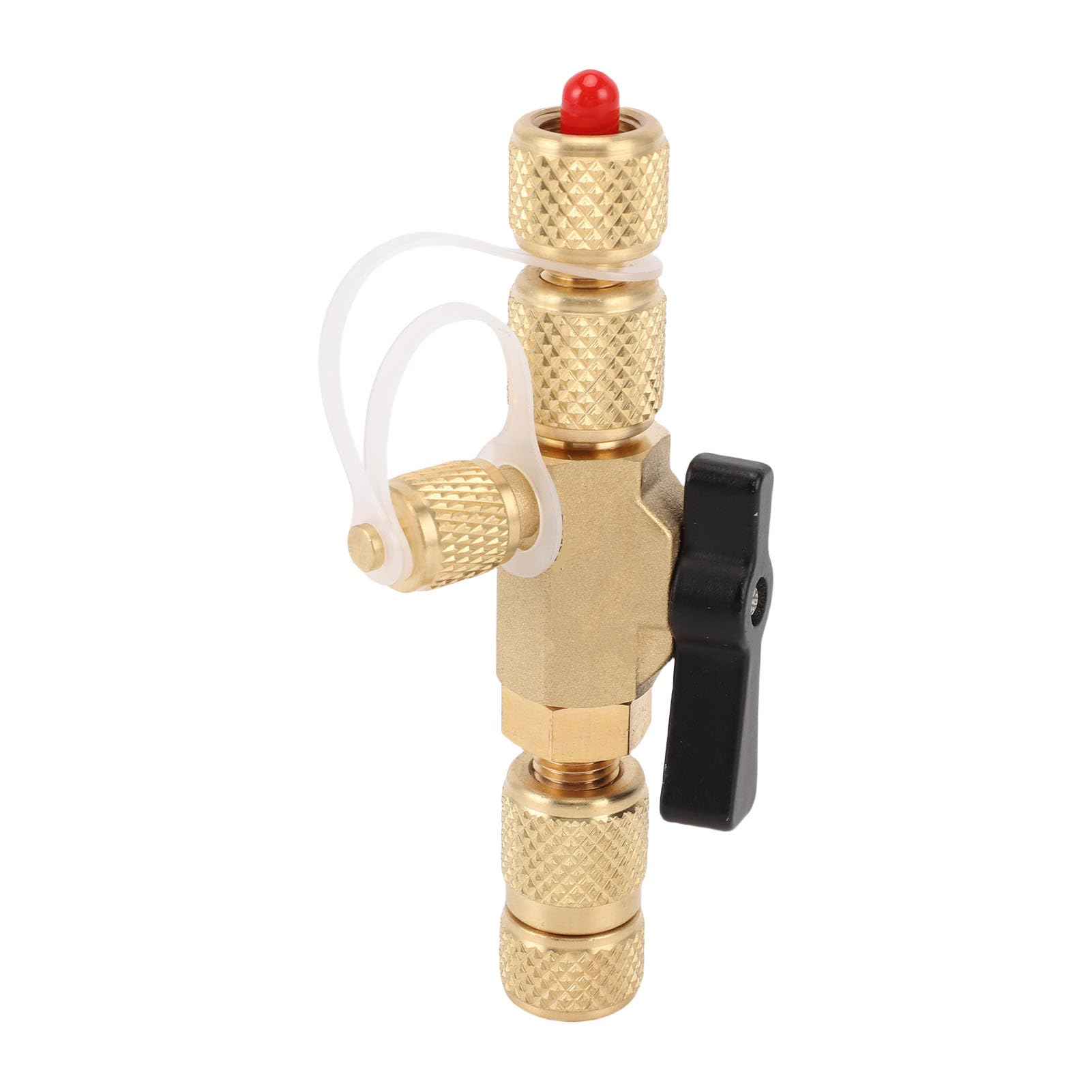 Strumento per la rimozione dei Nuclei delle valvole Interfaccia SAE 1/4" e 5/16" Installatore per la rimozione dei Nuclei delle valvole per Il R22 R410 R32 R22 600A 404