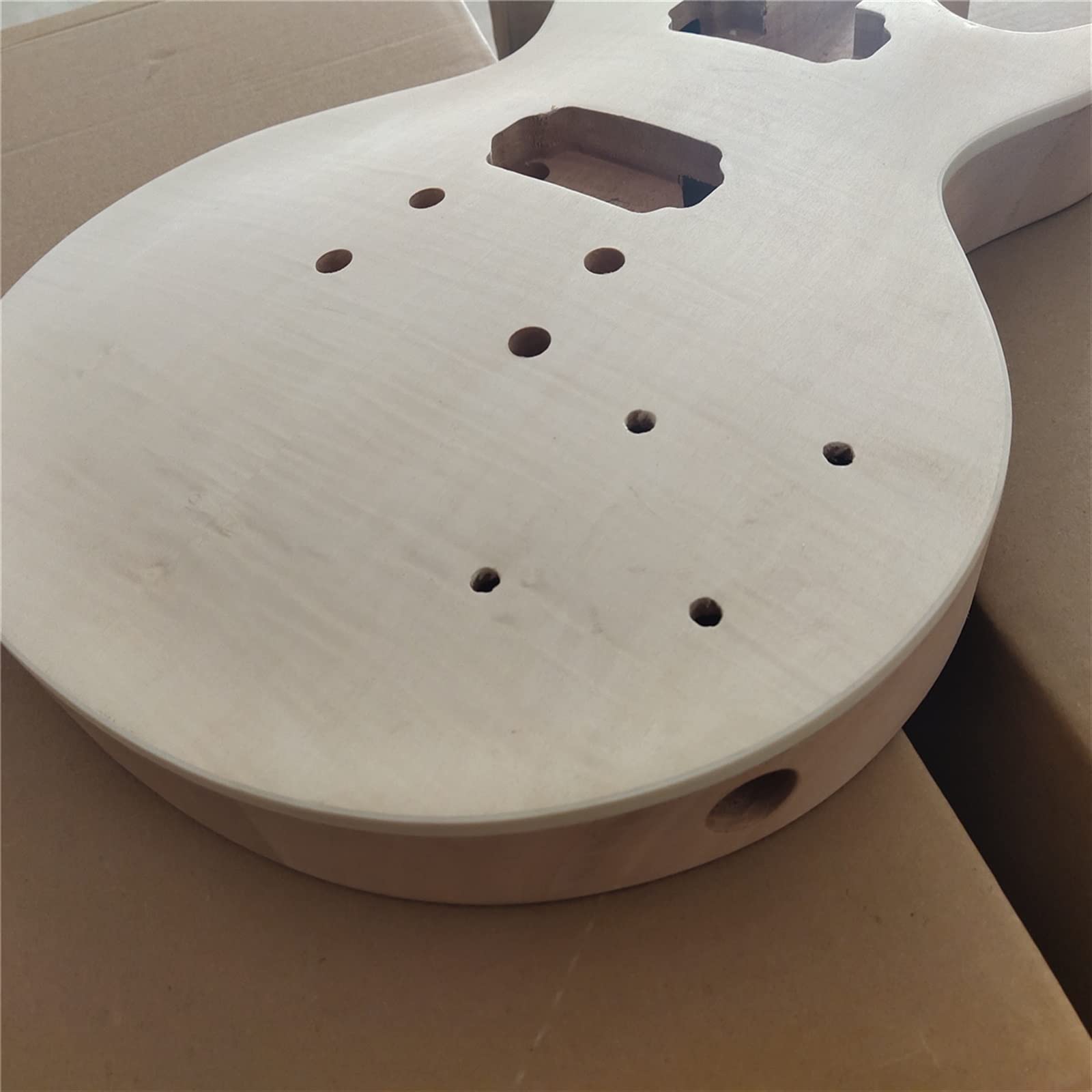 Profesjonalny zestaw do gitary elektrycznej Niedokończona Szyja Gitary Elektrycznej I Czarny Mahoń Body Palisander Gryf Zestaw Gitarowy DIY Wszystkie Części Zestaw gitarowy DIY