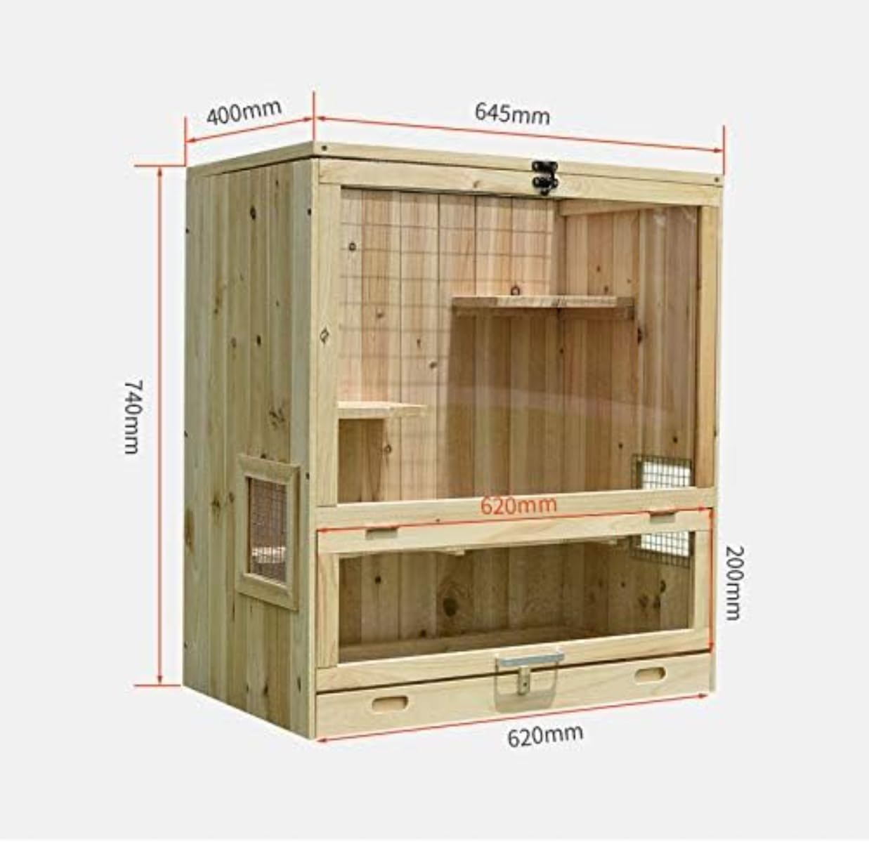 Arttie】ハムスターハウス ハムスターケージ 小動物飼育 組立式 大型