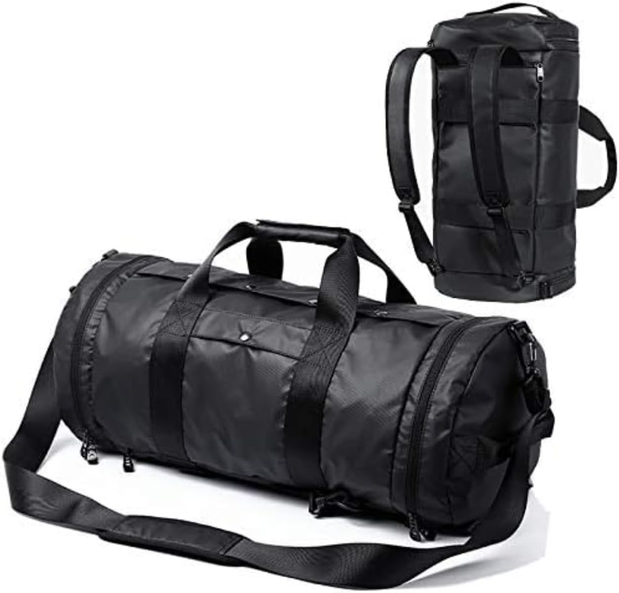 【tr nd】男女用 防水ホールドオール 一泊バッグ ジムヨガウィークエンド 大容量 ウェットポケット ショルダーストラップ付きI1