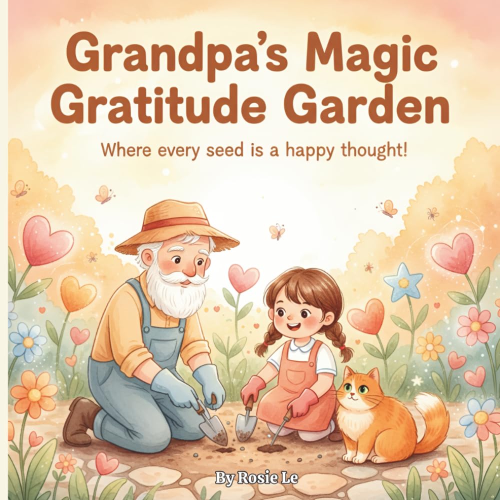 Grandpa's Magic Gratitude Garden: A Heartwarming Children's Book About Thankfulness and Family Love