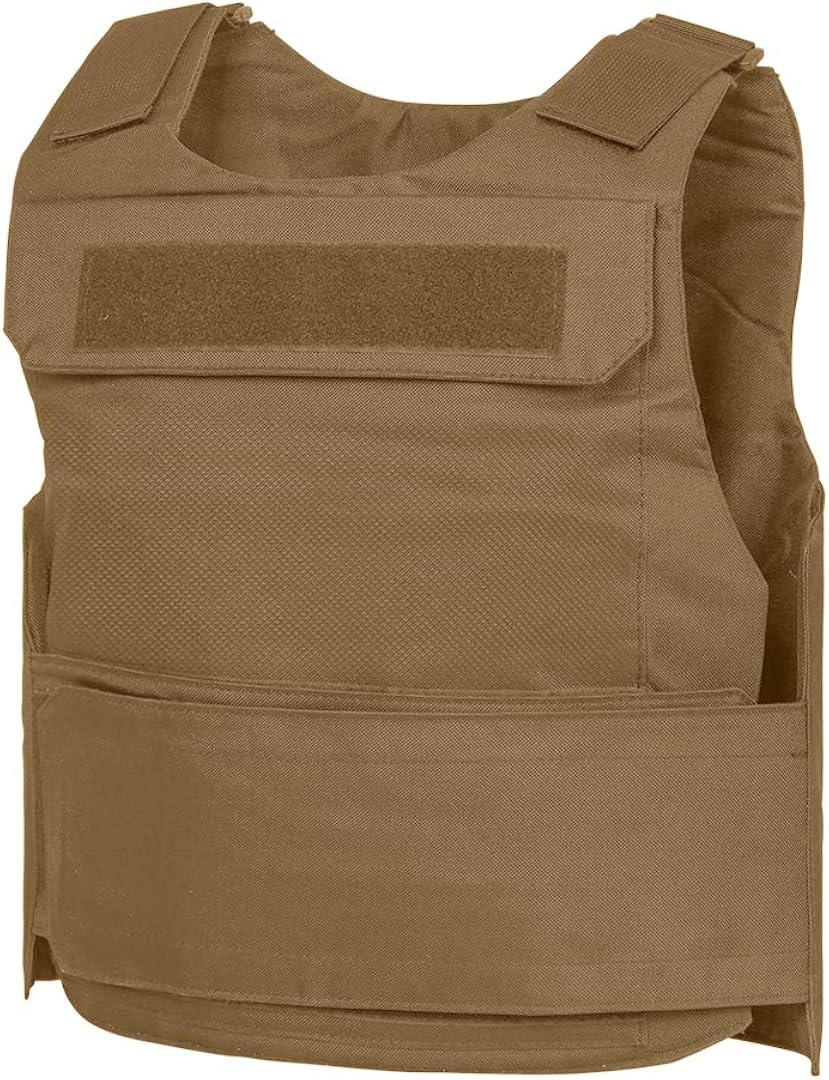 WarTechGears Discreet Vest MED-2XL 10"X12" Fully Adjustable Law Enforcement (Black) : Sports & Outdoors