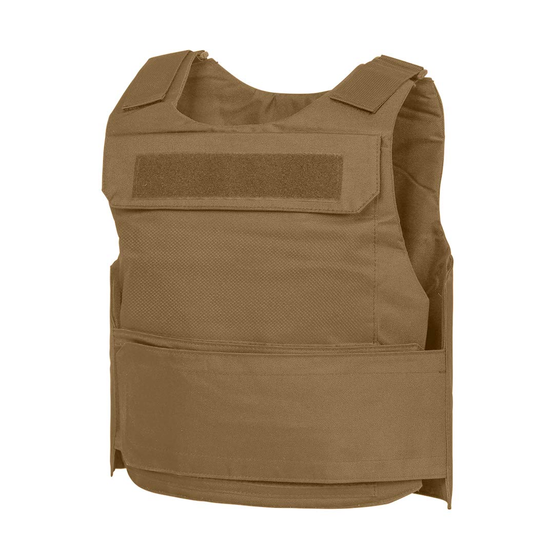 WarTechGears Discreet Vest MED-2XL 11"X14" Fully Adjustable Law Enforcement (Tan)