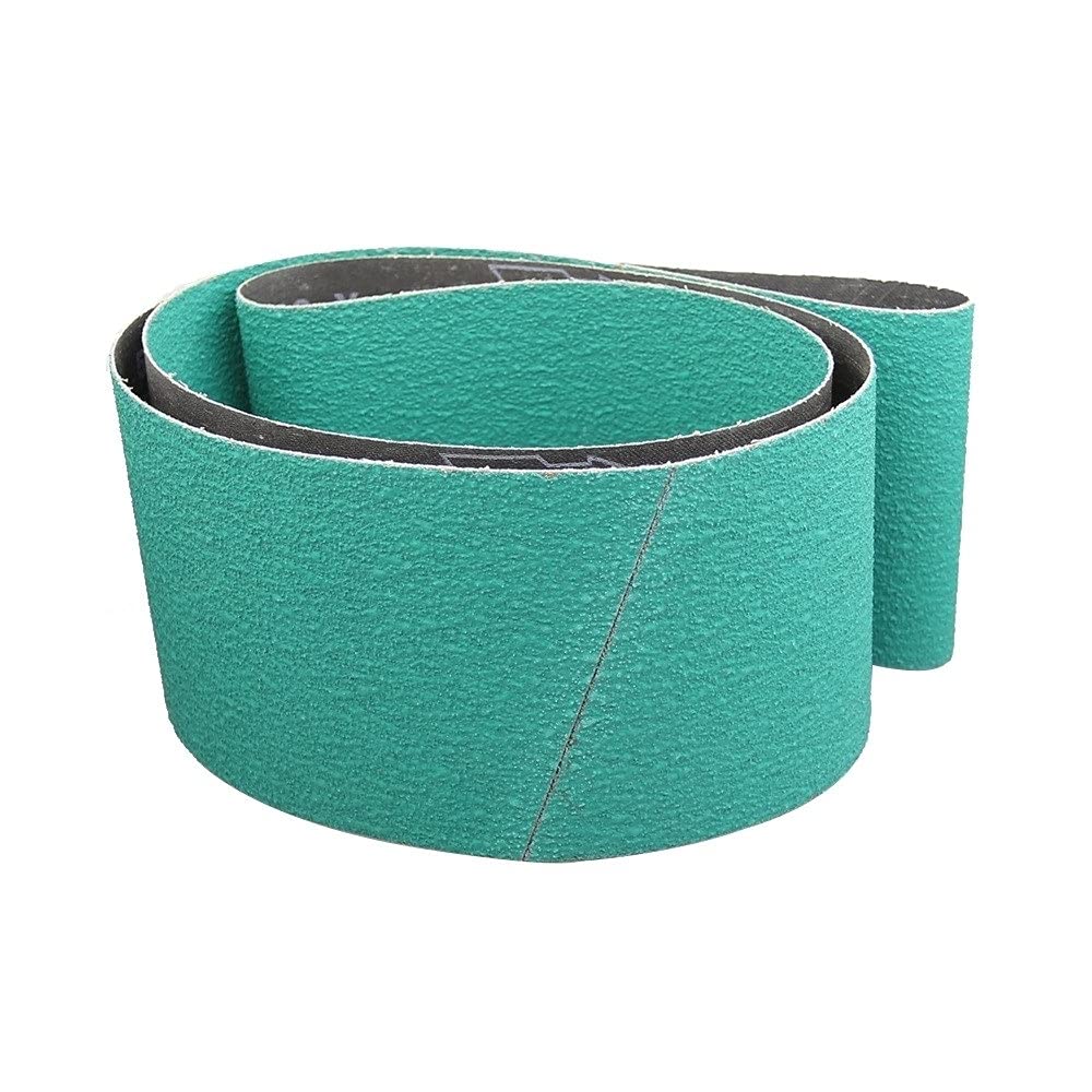 Nastri abrasivi per levigatrici a nastro, Nastro abrasivo abrasivo in zirconio 577F da 1 pezzo 2000 * 50/75/100/150 mm for la smerigliatura dei metalli (grana: P80, dimensioni: 2000x150 mm) ( Color :