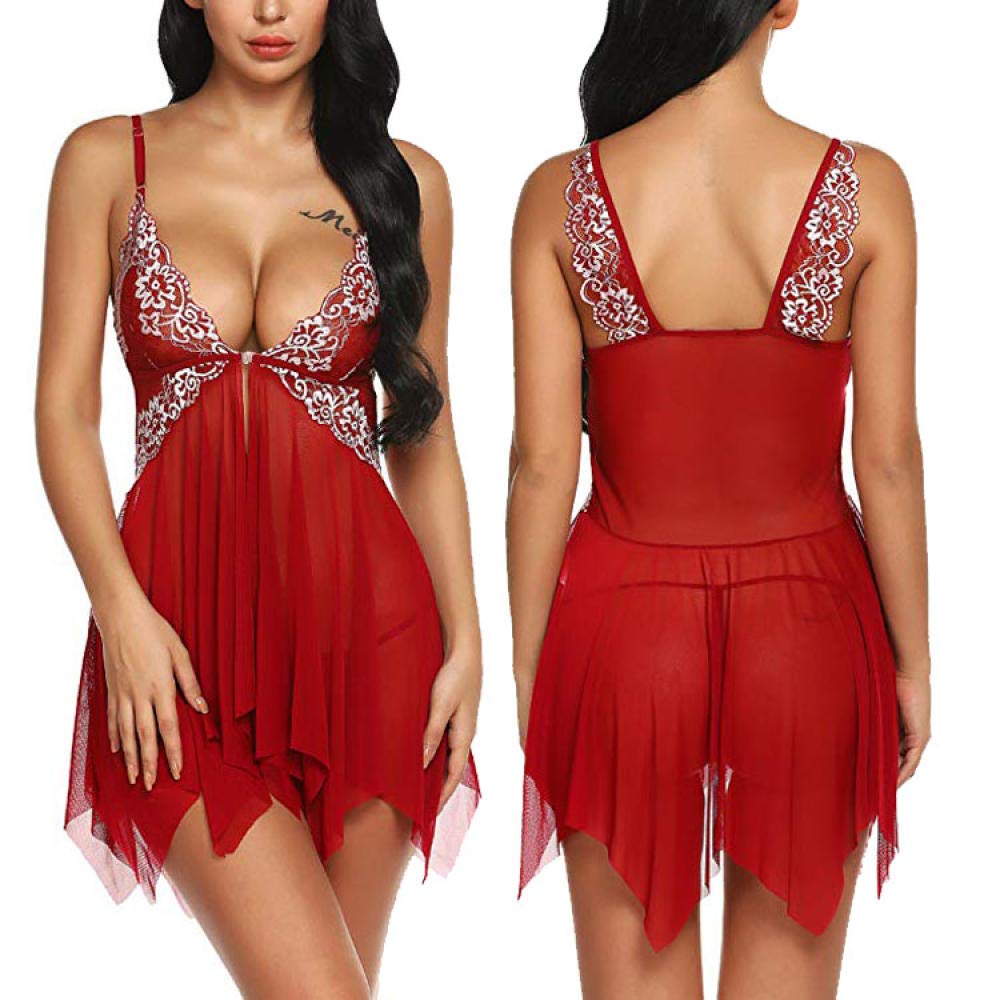 Chemise da Donna con Scollo a V in Pizzo