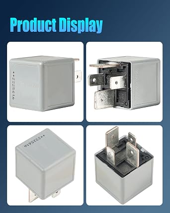 V23134-J56-X408 24VDC 70A 1 Form A 4Pins Quick Connect Automotive Relays Plug-in Maxi ISO Relays SPNO with Resistor