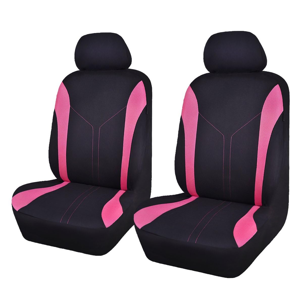 Housses de siège avant Vauxhall Adam en maille rose accessoires auto