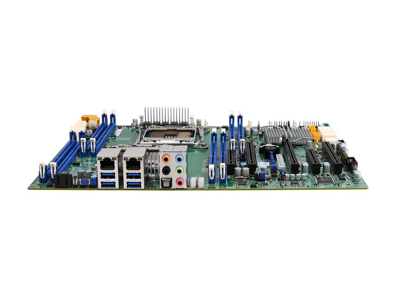 Supermicro Dual LGA2011, Intel C612, DDR4, SATA3 & USB3.0, A & 2GbE, ATX Server Motherboard X10DAL-I-O